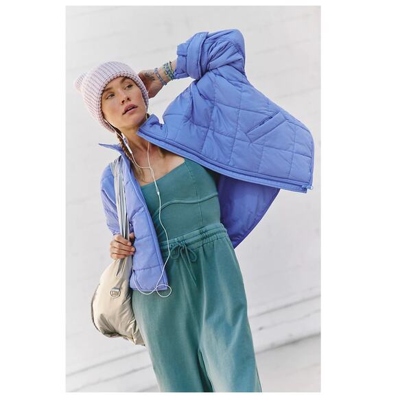 Free People Jackets & Blazers - Free People Pippa Packable Puffer Jacket Size Small